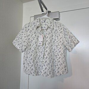 Cotton Short Length Shirt UNIQLO Large NWT